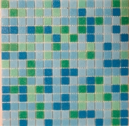 Sky Blue/Mint Green Blend bathroom and kithchen tile